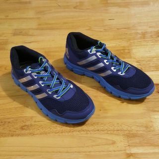 Giày adidas classic xanh dương full ̣c bạc