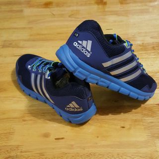 Giày adidas classic xanh dương full ̣c bạc