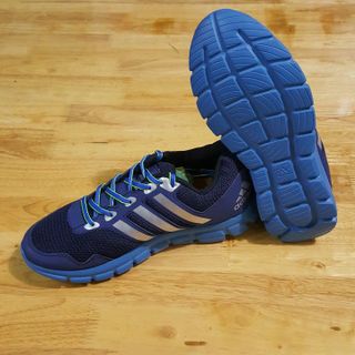 Giày adidas classic xanh dương full ̣c bạc