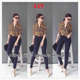Quần jeans 2 da