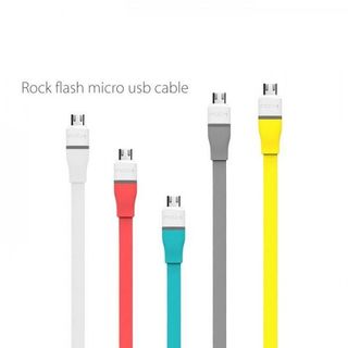 Dây cáp sạc rock micro usb samsunghtcsony tự ngắt khi đầy pin bh 12 tháng