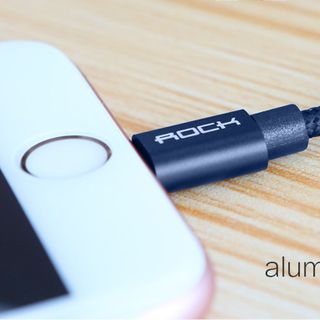 Dây cáp sạc rock lightning dây dù dài 1 m dành cho iphone ipad bh 12 tháng