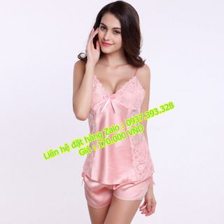 Chuyên cung cấp sỉ và lẻ đồ ngủ satin lụa st10