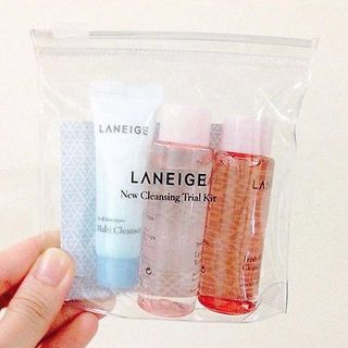 Laneige new cleansing trial kit bộ kit tẩy trang giúp làn da thật sáng sạch và cấp dưỡng ẩm hiệu quả
