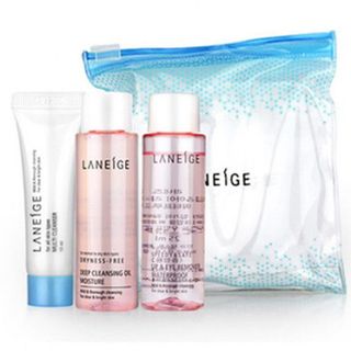 Laneige new cleansing trial kit bộ kit tẩy trang giúp làn da thật sáng sạch và cấp dưỡng ẩm hiệu quả