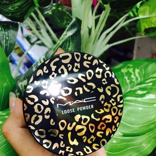 Phấn phủ makeup mac 2 tầng dạng nén và dạng bột loose powder che phủ khuyết điểm