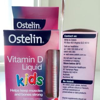 Dung dịch vitamin d dành cho trẻ từ 0 - 12 tuổi sản phẩm của úc