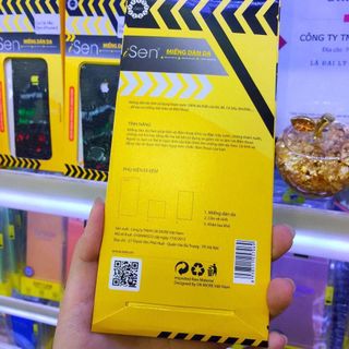 Miếng dán da mặt sau