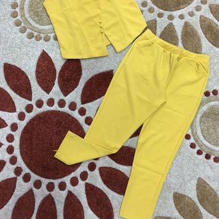 Đồ bộ cát hàn đính 6 nút