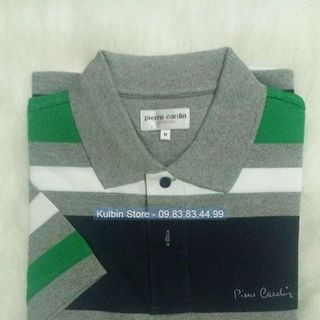 Áo thun kẻ ̣c pierre cardin