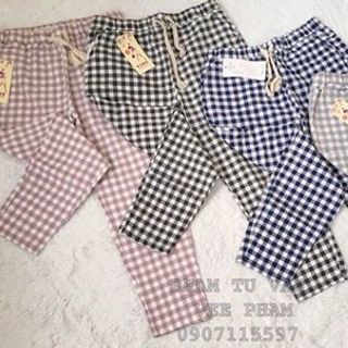 Quần caro qc