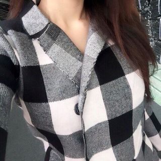 Áo khoác vest caro
