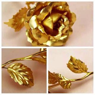 Sỉ hoa hồng vàng 24k