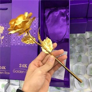 Sỉ hoa hồng vàng 24k