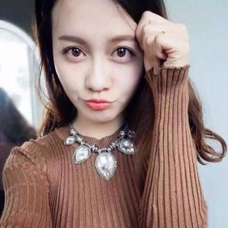 Áo len trơn tay dài