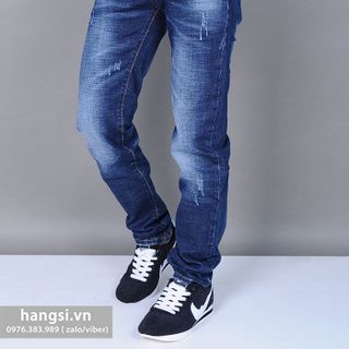 Quần jeans nam skinny fix wat bụi