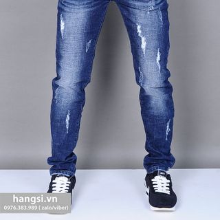 Quần jeans nam skinny rách bụi dsquared