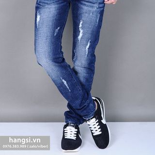 Quần jeans nam skinny rách bụi dsquared