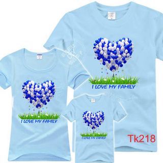 Áo gia đình mã tk418