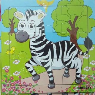 Ghép hình hoạt hình 15 x 15 cm