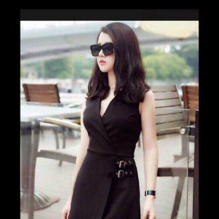 Jumpsuit short không có kéo khoá