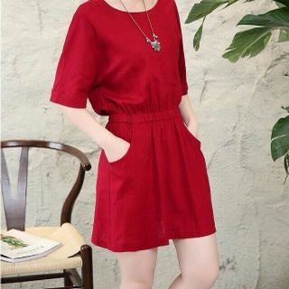 Đầm cổ nẹp tay lỡ