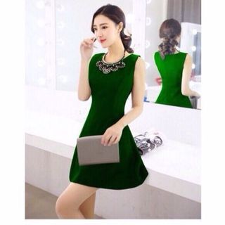 Đầm 7 mảnh kèm dây đeo cổ sang trọng y hình