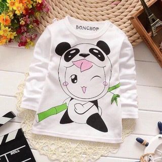 Áo dài tay panda đại