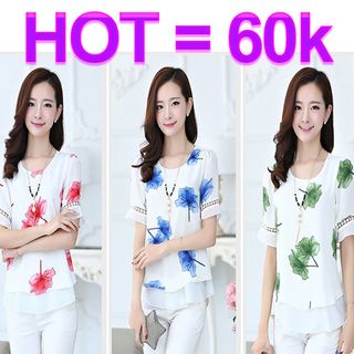 Áo sơ mi ren hàn quốc