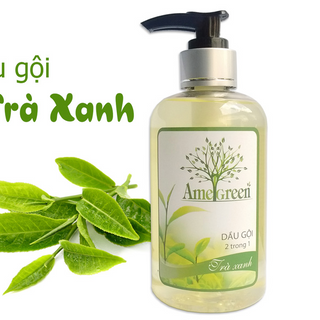 Dầu gội chiết tinh dầu trà xanh