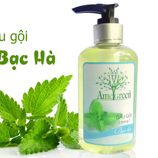 Dầu gội chiết tinh dầu bạc hà