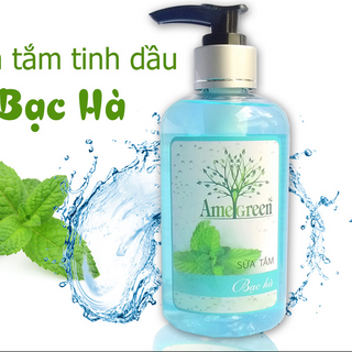 Sữa tắm tinh dầu bạc hà giá sỉ