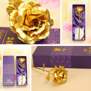 Hoa hồng vàng 24k - quà tặng ngày 20/10 - 14/2 - 8/3