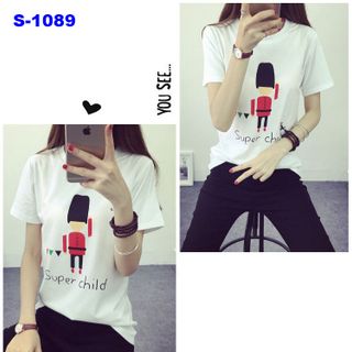 S-1089 áo thun nữ super child