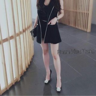 Sét bộ vest kèm áo dây