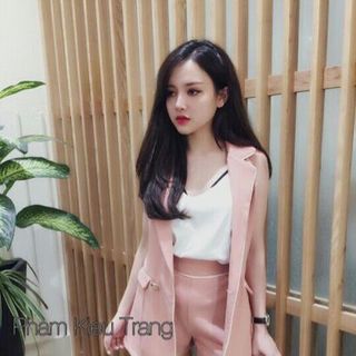 Sét bộ vest kèm áo dây