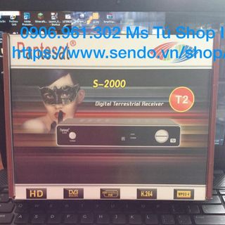Đầu thu truyền hình kỹ thuật mặt đất dvb-t2 model s-2000 pantesat