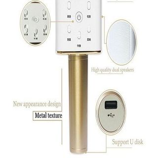 Microphone karaoke tuxun q7 bluetooth