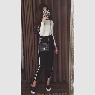 Quần leging sọc thể thao hót