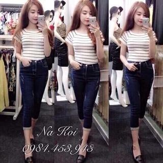 Jean 9 tấc co giãn