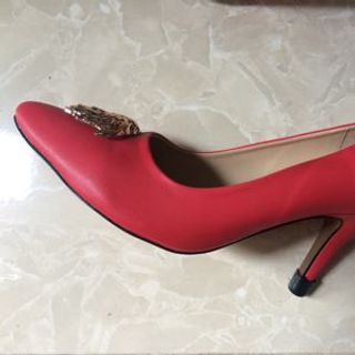 Giày cao 8p khóa versace