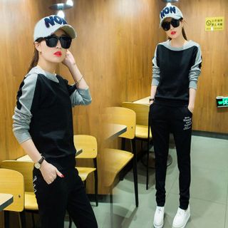 Set bộ phối màu thời trang thu đông