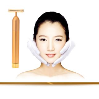 Thanh lăn mát xa làm căng da mặt mạ vàng 24k - giá sỉ​ giá tốt