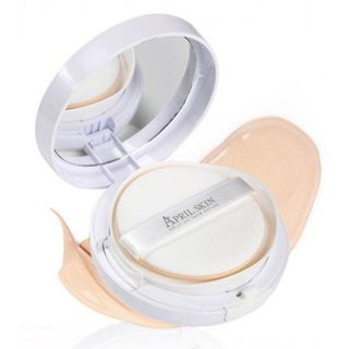 Phấn nước april skin magic snow cushion white spf50