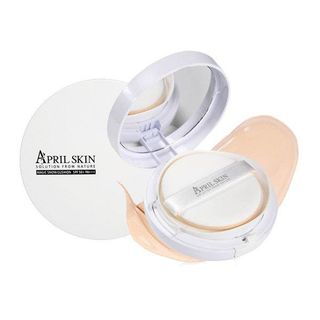 Phấn nước april skin magic snow cushion white spf50