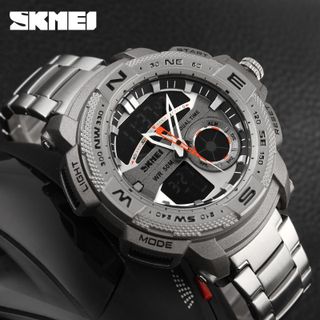 Đồng hồ thể thao nam dây thép không gỉ kb-skmei04