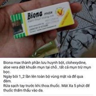 Trị mụn thiên nhiên moonkute