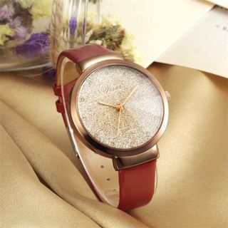 Đồng hồ dây da nữ nhiều màu