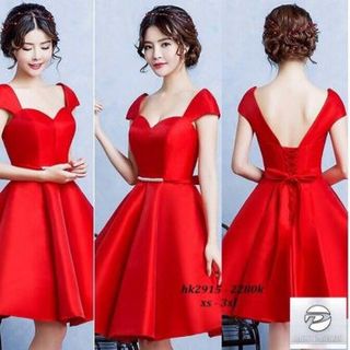 Đầm xoè kèm belt