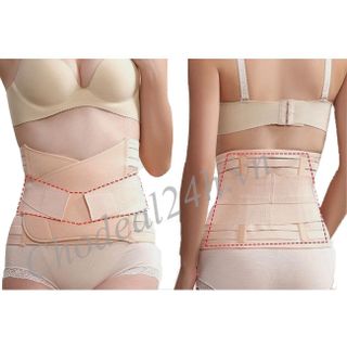 Gen thun nịt bụng 2 lớp dán xé